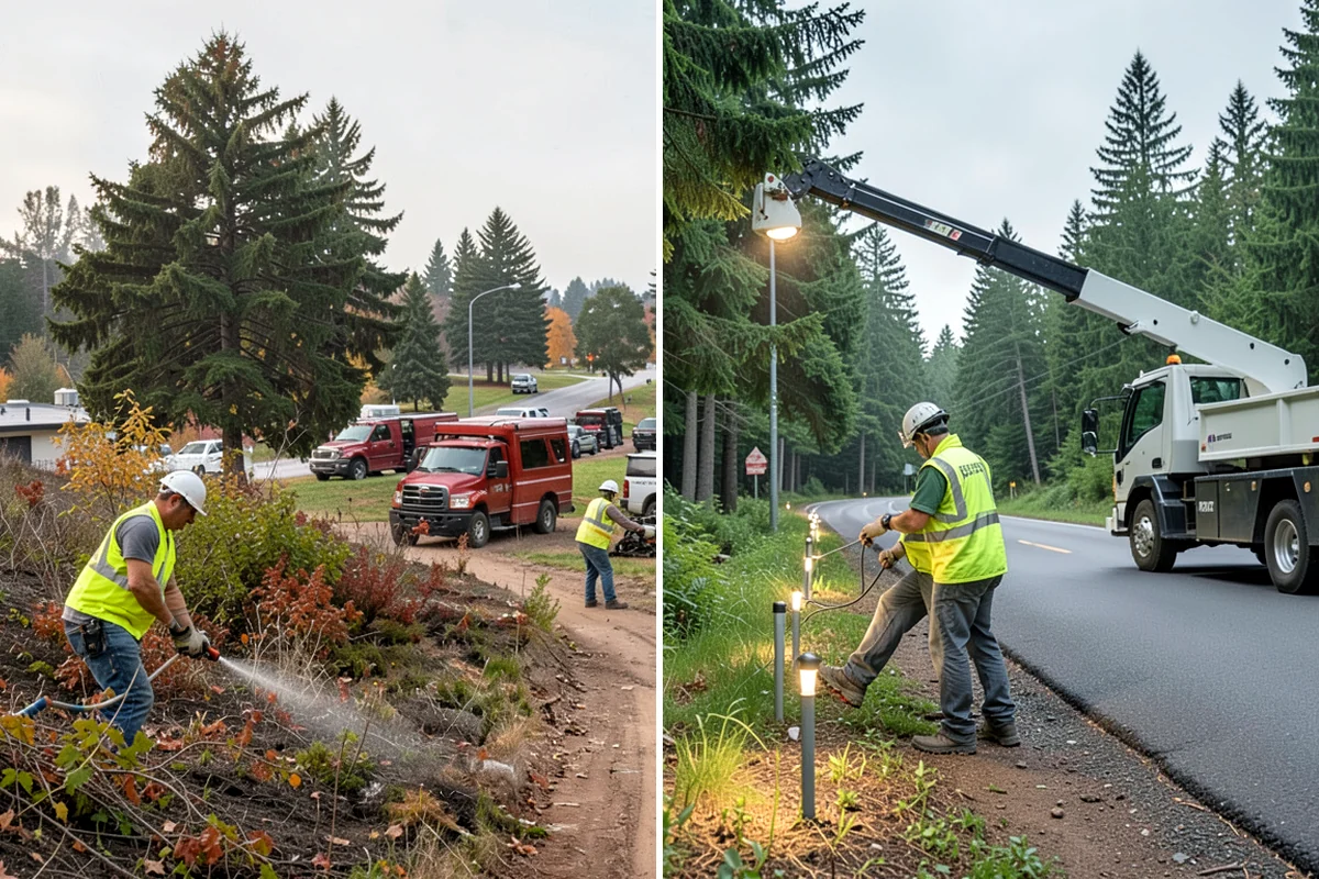 Accent Lighting in Maple Valley, King County, WA - Evaluate features, sightlines, and desired lighting effect
