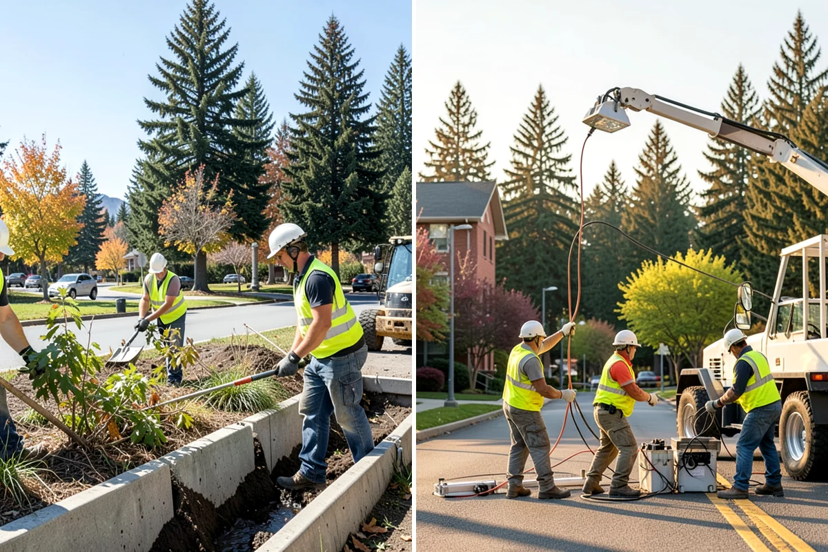 Accent Lighting in Puyallup, Pierce County, WA - Evaluate features, sightlines, and desired lighting effect