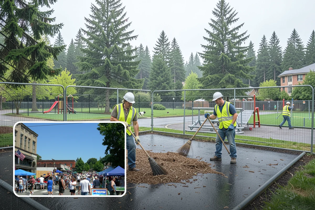 Accent Lighting in Snohomish, Snohomish County, WA - Showcases civic landmarks and architectural features