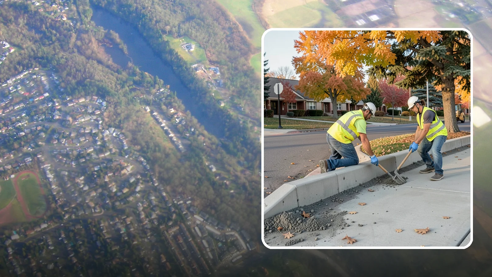 ADA Ramp Improvements in Algona, King County, WA - ADA curb ramp improvements that bring pedestrian crossings into compliance with current accessibility standards.