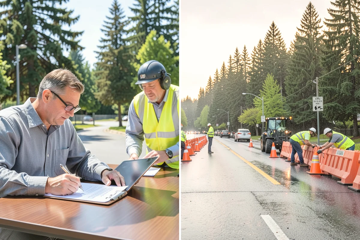 ADA Ramp Improvements in Anacortes, Skagit County, WA - Survey existing ramps and measure deficiencies against ADA and PROWAG