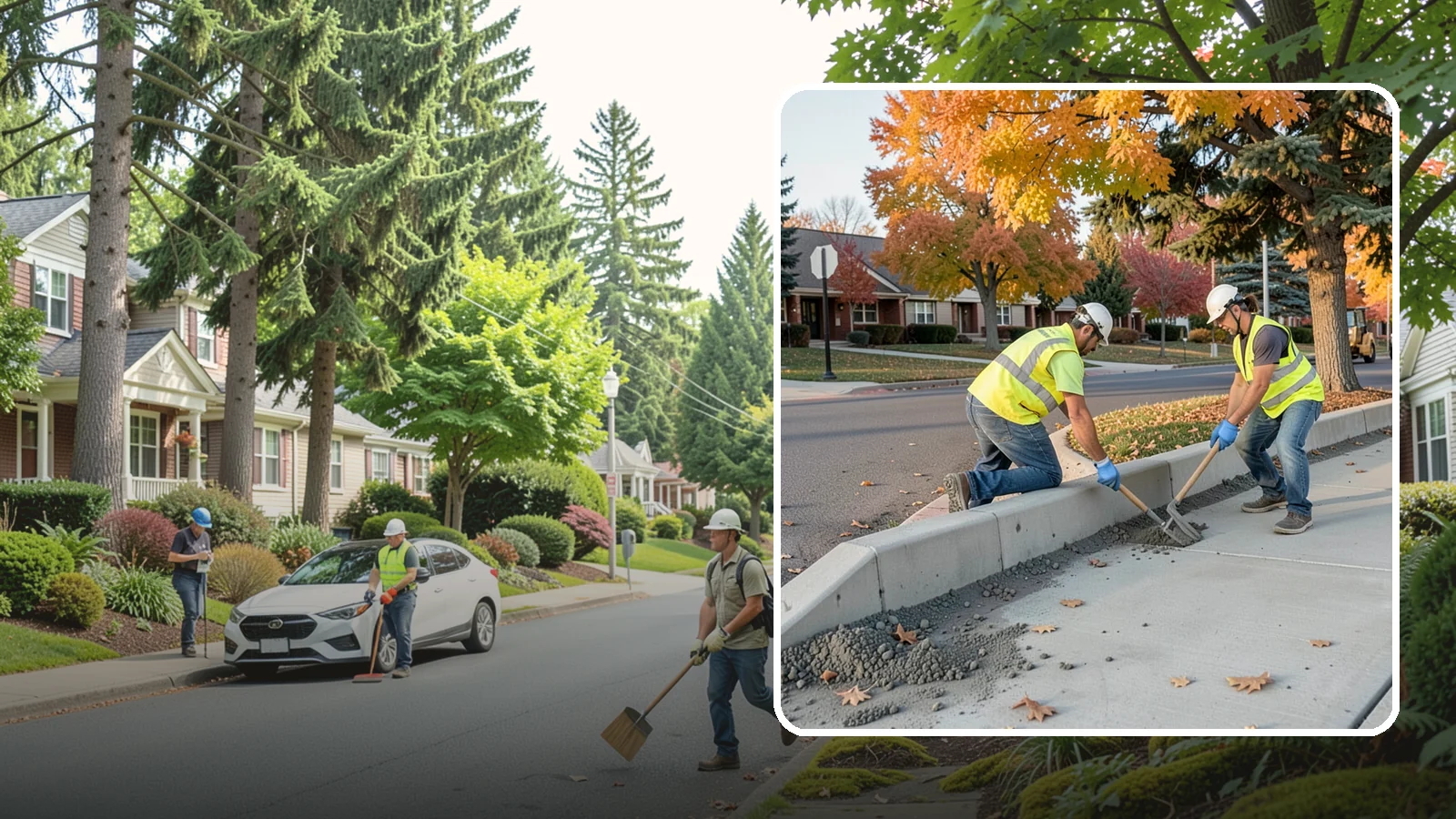ADA Ramp Improvements in Beaux Arts Village, King County, WA - ADA curb ramp improvements that bring pedestrian crossings into compliance with current accessibility standards.