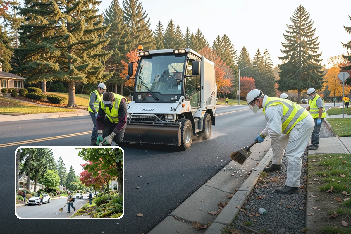ADA Ramp Improvements in Beaux Arts Village, King County, WA - Delivers compliant slopes, landings, and detectable warnings