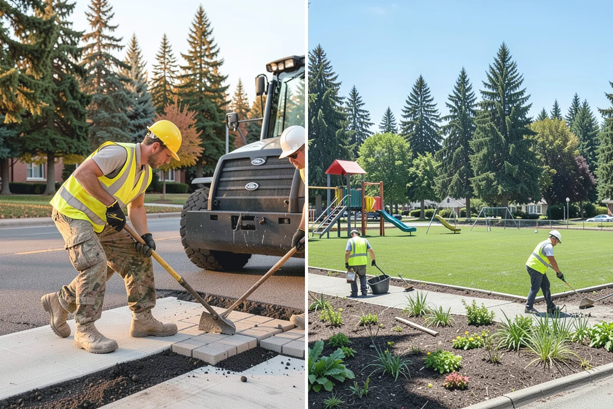 ADA Ramp Improvements in Buckley, Pierce County, WA - Survey existing ramps and measure deficiencies against ADA and PROWAG