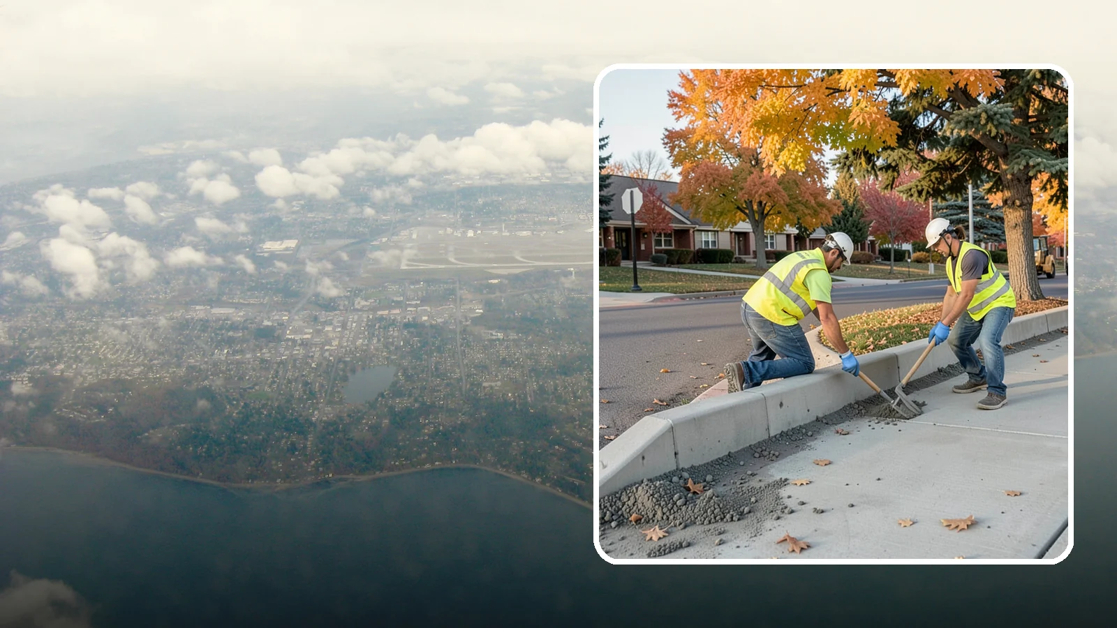ADA Ramp Improvements in Burien, King County, WA - ADA curb ramp improvements that bring pedestrian crossings into compliance with current accessibility standards.