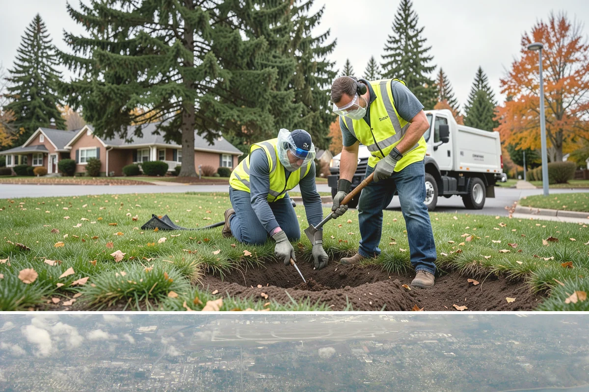 ADA Ramp Improvements in Burien, King County, WA - Ramp construction is scheduled in the dry summer season for reliable concrete curing before adjacent gutters carry winter runoff.