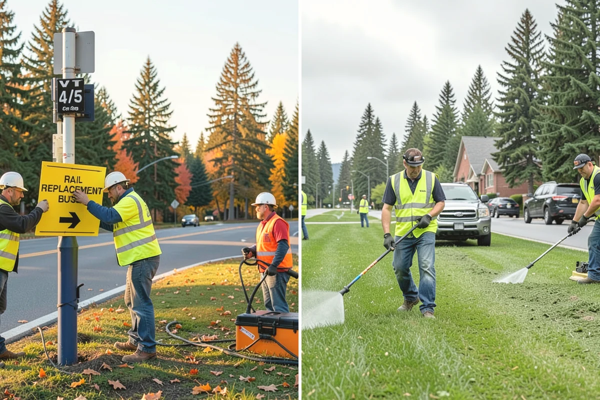 ADA Ramp Improvements in Carnation, King County, WA - Survey existing ramps and measure deficiencies against ADA and PROWAG
