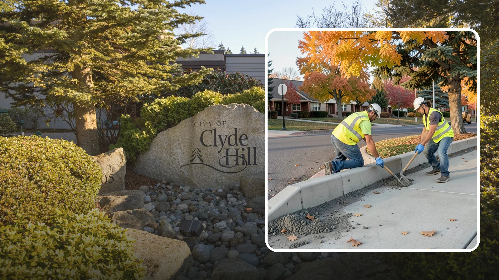 ADA Ramp Improvements in Clyde Hill, King County, WA - ADA curb ramp improvements that bring pedestrian crossings into compliance with current accessibility standards.