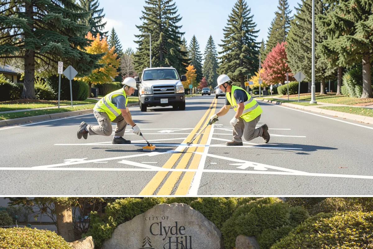 ADA Ramp Improvements in Clyde Hill, King County, WA - Ramp construction is scheduled in the dry summer season for reliable concrete curing before adjacent gutters carry winter runoff.