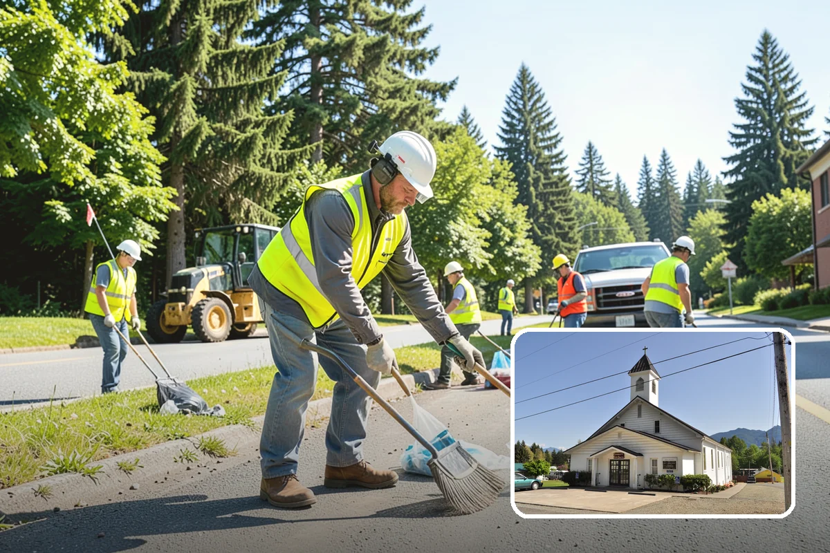 ADA Ramp Improvements in Concrete, Skagit County, WA - Delivers compliant slopes, landings, and detectable warnings