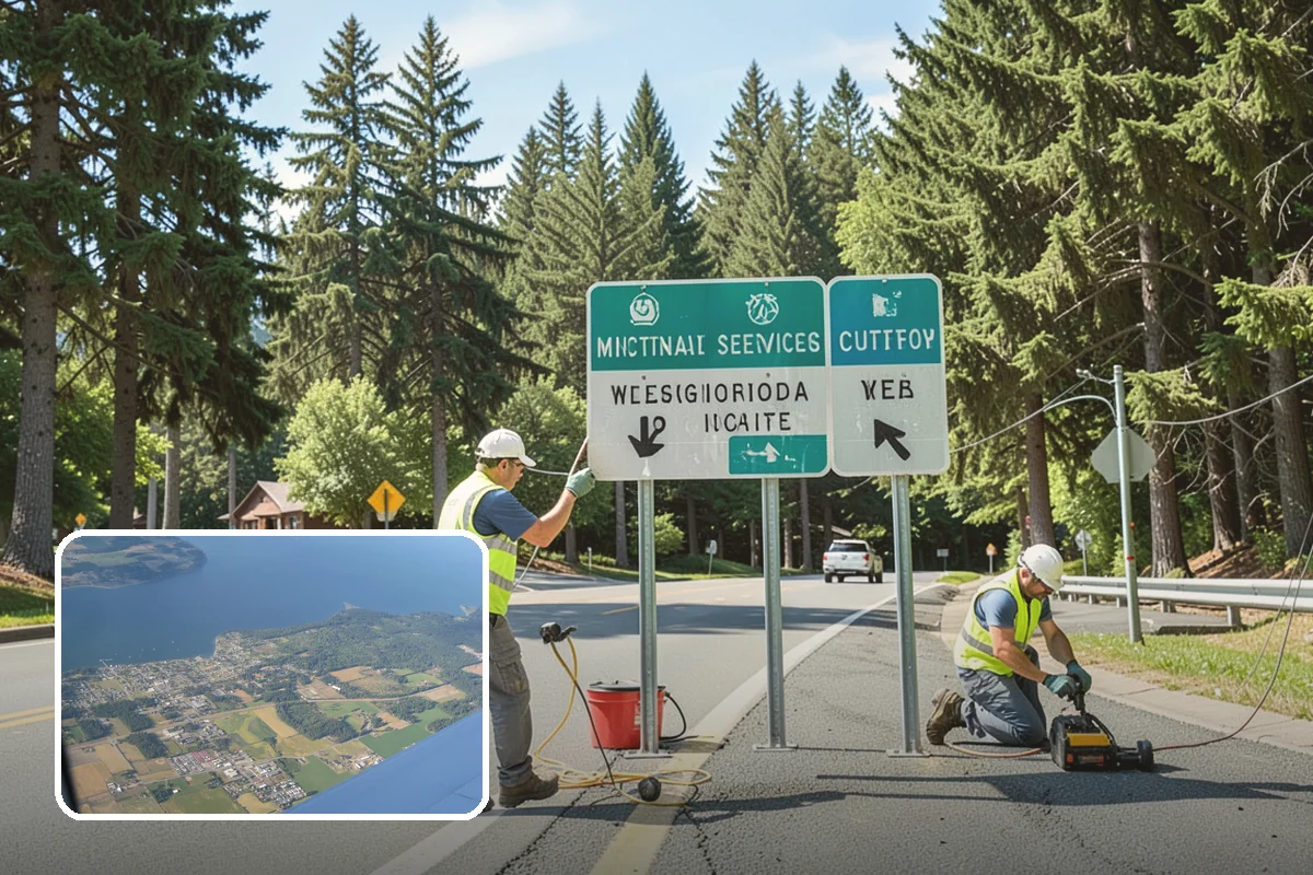 ADA Ramp Improvements in Coupeville, Island County, WA - Delivers compliant slopes, landings, and detectable warnings