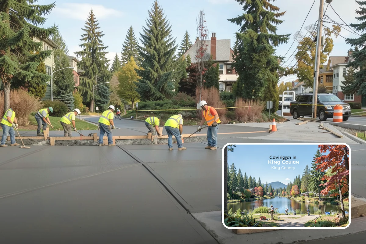 ADA Ramp Improvements in Covington, King County, WA - Delivers compliant slopes, landings, and detectable warnings