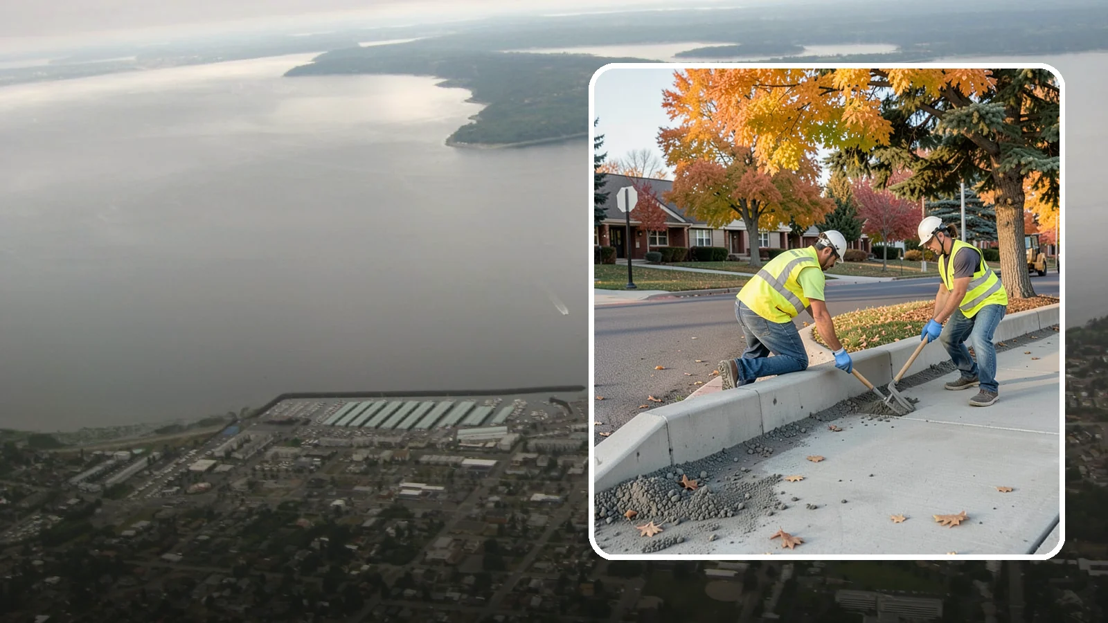 ADA Ramp Improvements in Des Moines, King County, WA - ADA curb ramp improvements that bring pedestrian crossings into compliance with current accessibility standards.