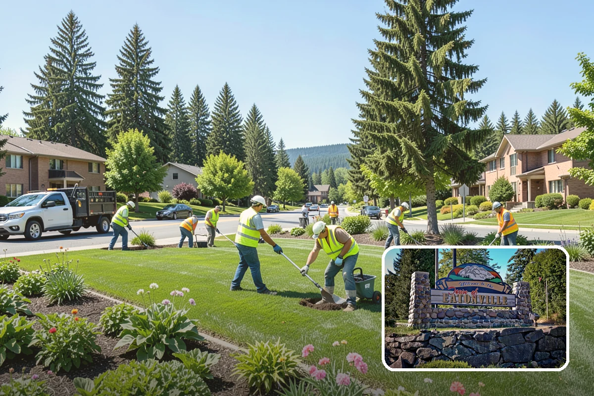 ADA Ramp Improvements in Eatonville, Pierce County, WA - Delivers compliant slopes, landings, and detectable warnings