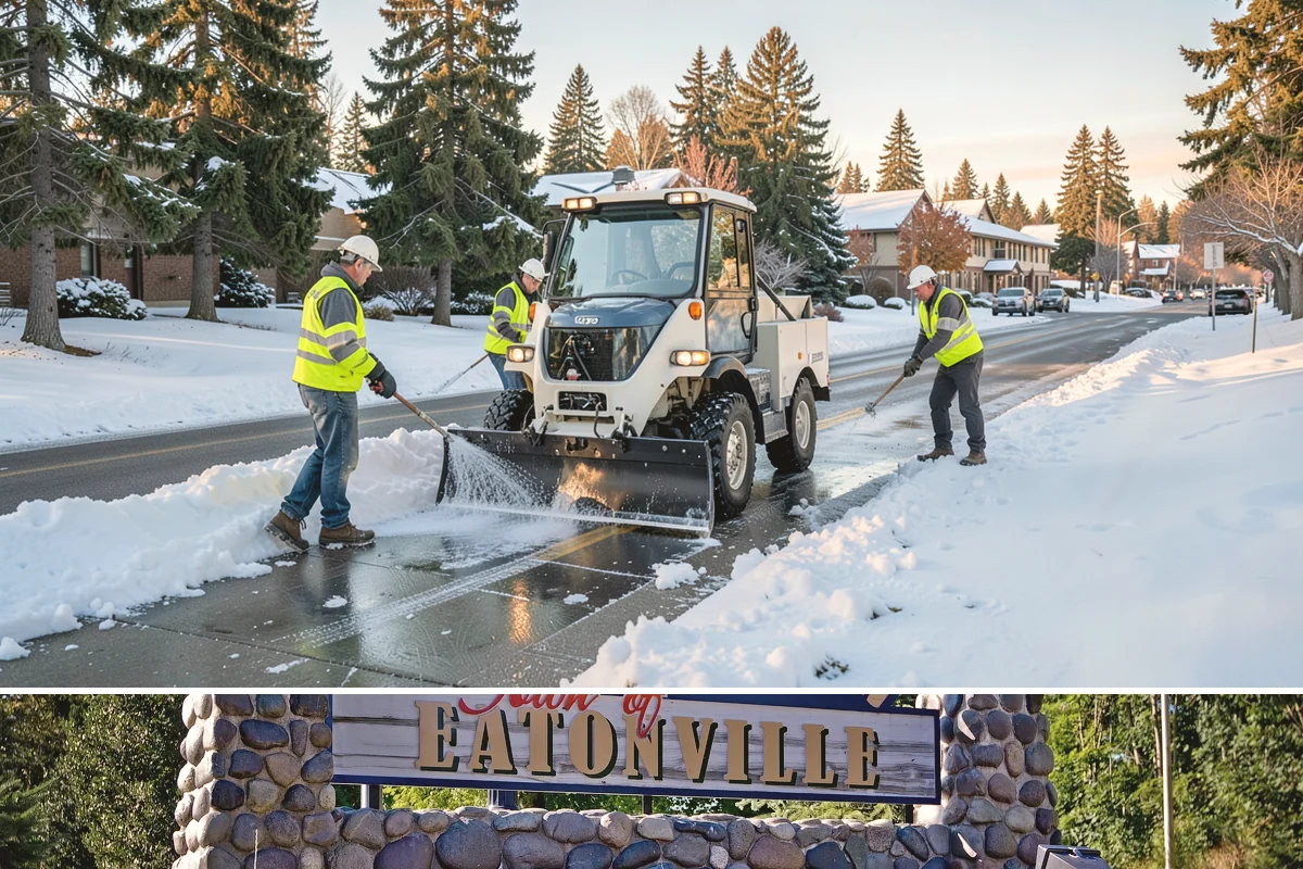 ADA Ramp Improvements in Eatonville, Pierce County, WA - Ramp construction is scheduled in the dry summer season for reliable concrete curing before adjacent gutters carry winter runoff.