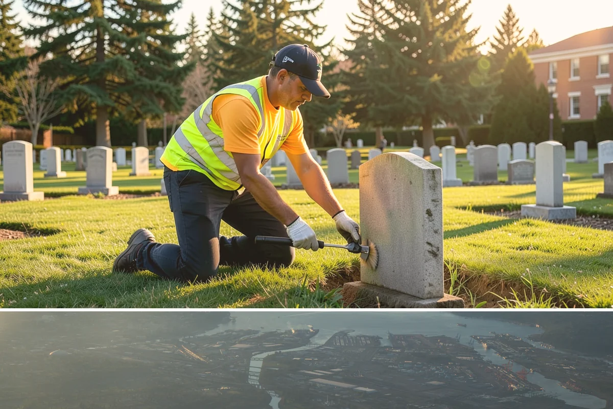 ADA Ramp Improvements in Fife, Pierce County, WA - Ramp construction is scheduled in the dry summer season for reliable concrete curing before adjacent gutters carry winter runoff.