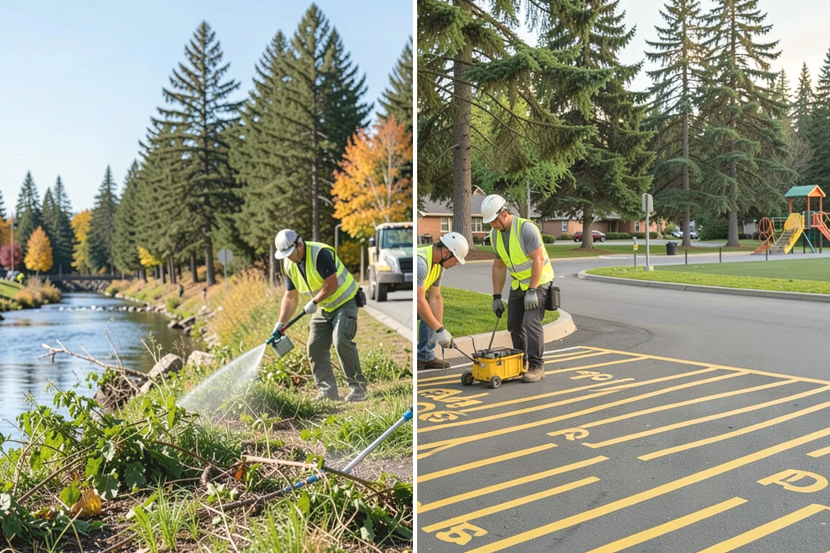 ADA Ramp Improvements in Lake Stevens, Snohomish County, WA - Survey existing ramps and measure deficiencies against ADA and PROWAG