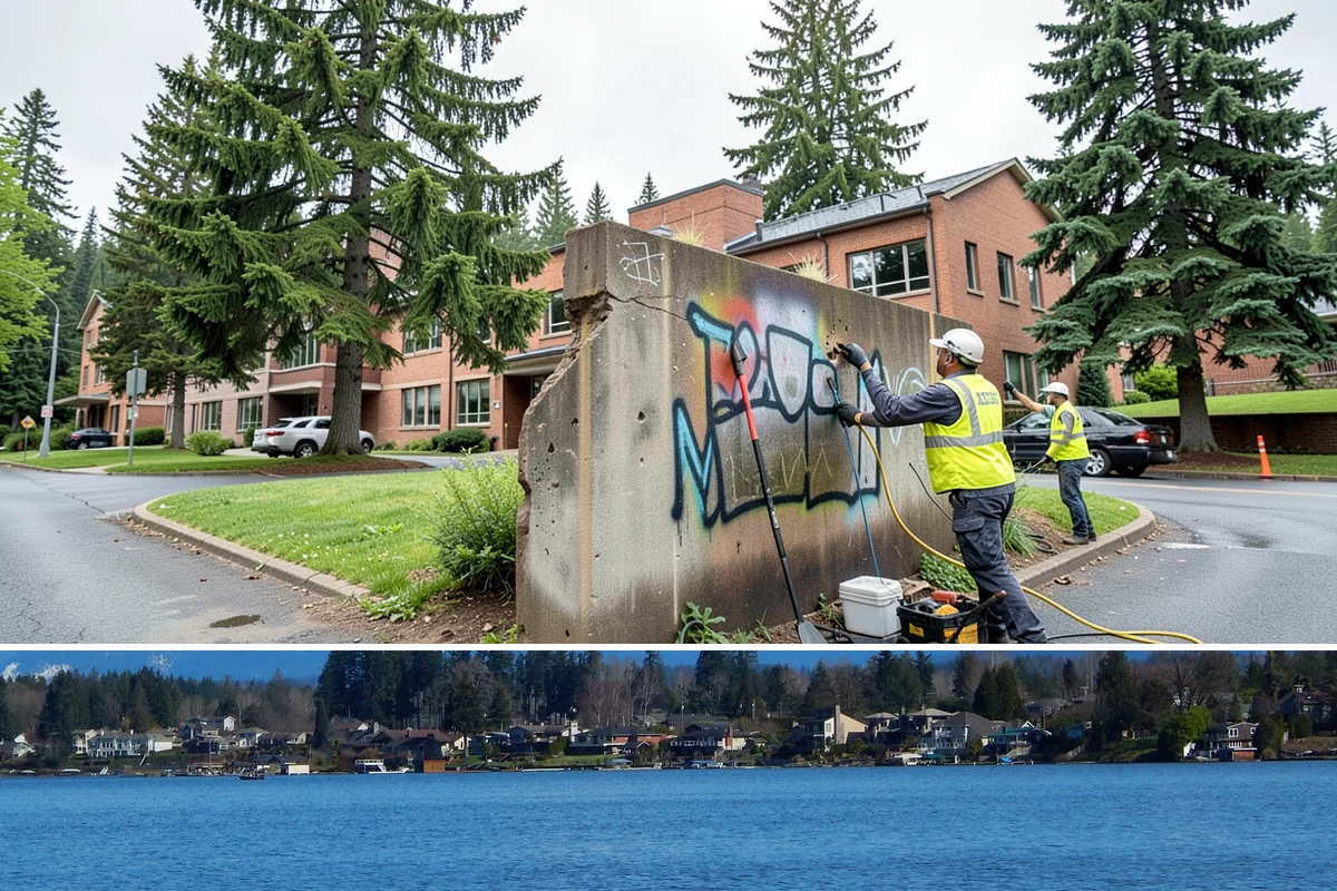 ADA Ramp Improvements in Lake Stevens, Snohomish County, WA - Ramp construction is scheduled in the dry summer season for reliable concrete curing before adjacent gutters carry winter runoff.