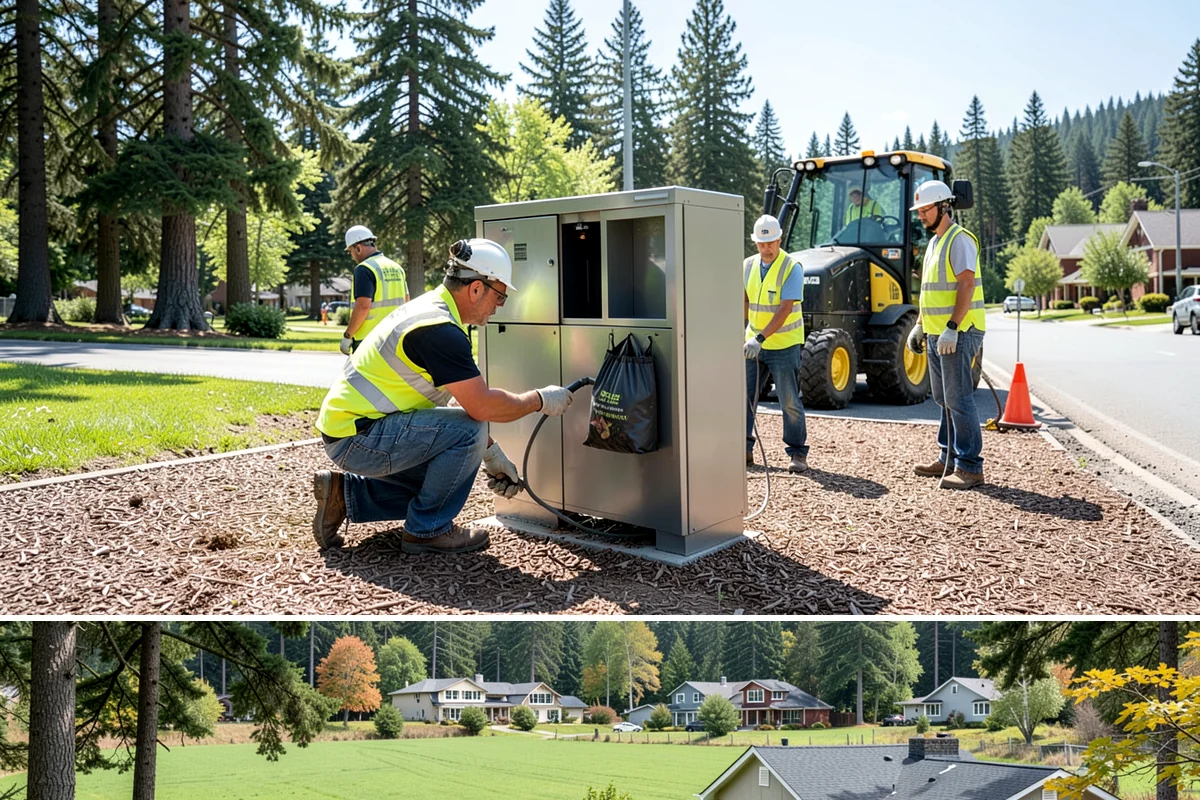 ADA Ramp Improvements in Lyman, Skagit County, WA - Ramp construction is scheduled in the dry summer season for reliable concrete curing before adjacent gutters carry winter runoff.