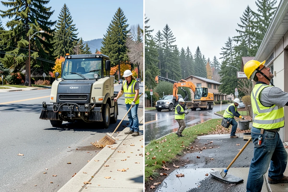 ADA Ramp Improvements in Maple Valley, King County, WA - Survey existing ramps and measure deficiencies against ADA and PROWAG