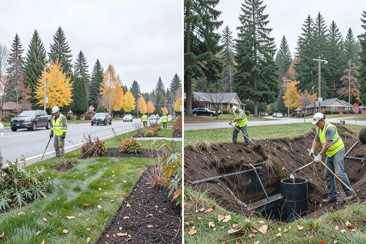 ADA Ramp Improvements in Marysville, Snohomish County, WA - Survey existing ramps and measure deficiencies against ADA and PROWAG