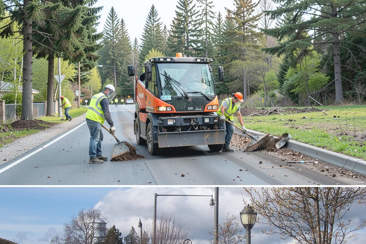 ADA Ramp Improvements in Marysville, Snohomish County, WA - Ramp construction is scheduled in the dry summer season for reliable concrete curing before adjacent gutters carry winter runoff.