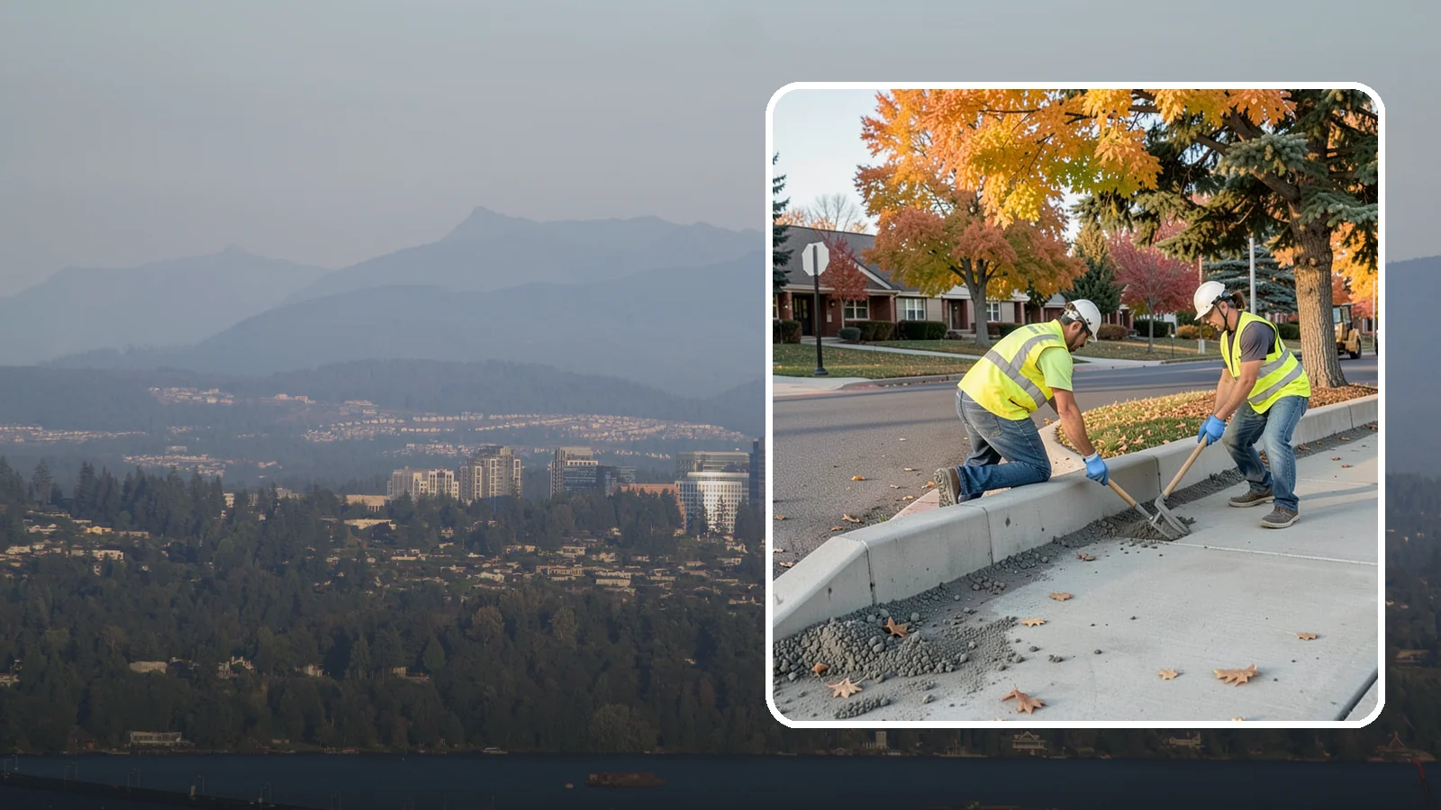 ADA Ramp Improvements in Medina, King County, WA - ADA curb ramp improvements that bring pedestrian crossings into compliance with current accessibility standards.
