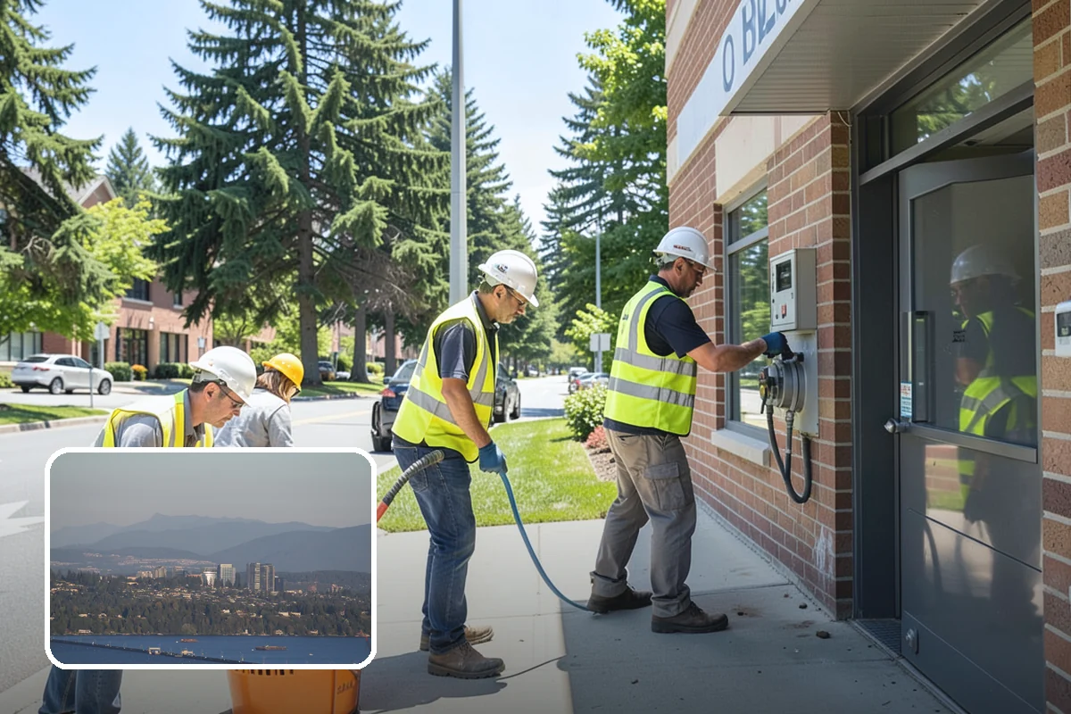 ADA Ramp Improvements in Medina, King County, WA - Delivers compliant slopes, landings, and detectable warnings