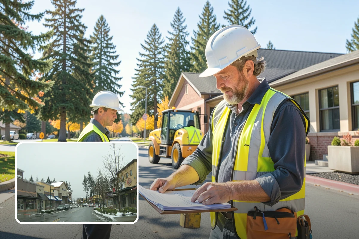ADA Ramp Improvements in Mill Creek, Snohomish County, WA - Delivers compliant slopes, landings, and detectable warnings