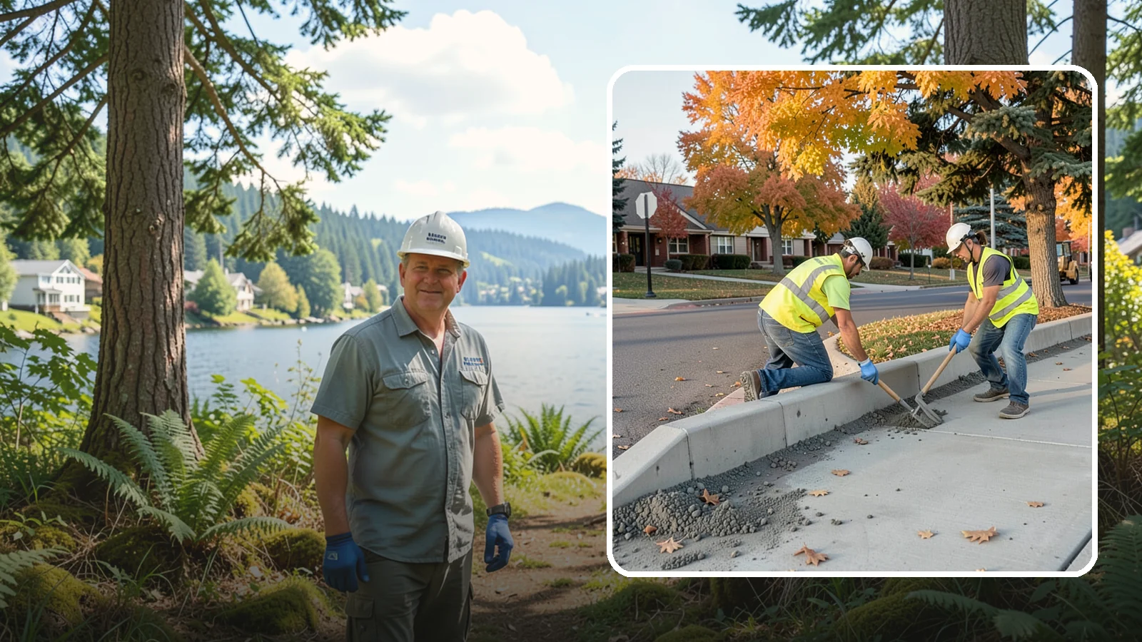 ADA Ramp Improvements in Milton, King County, WA - ADA curb ramp improvements that bring pedestrian crossings into compliance with current accessibility standards.