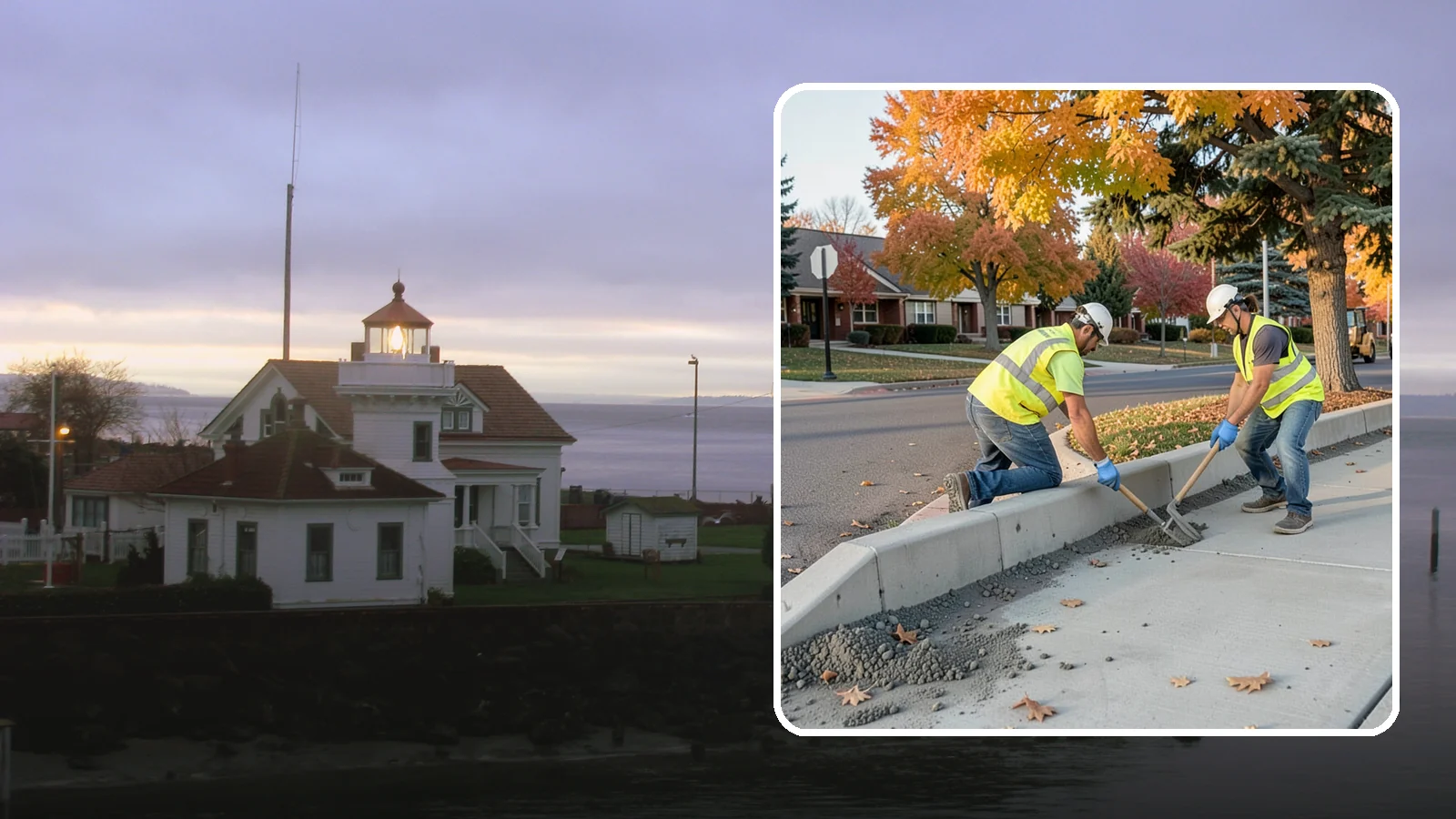 ADA Ramp Improvements in Mukilteo, Snohomish County, WA - ADA curb ramp improvements that bring pedestrian crossings into compliance with current accessibility standards.