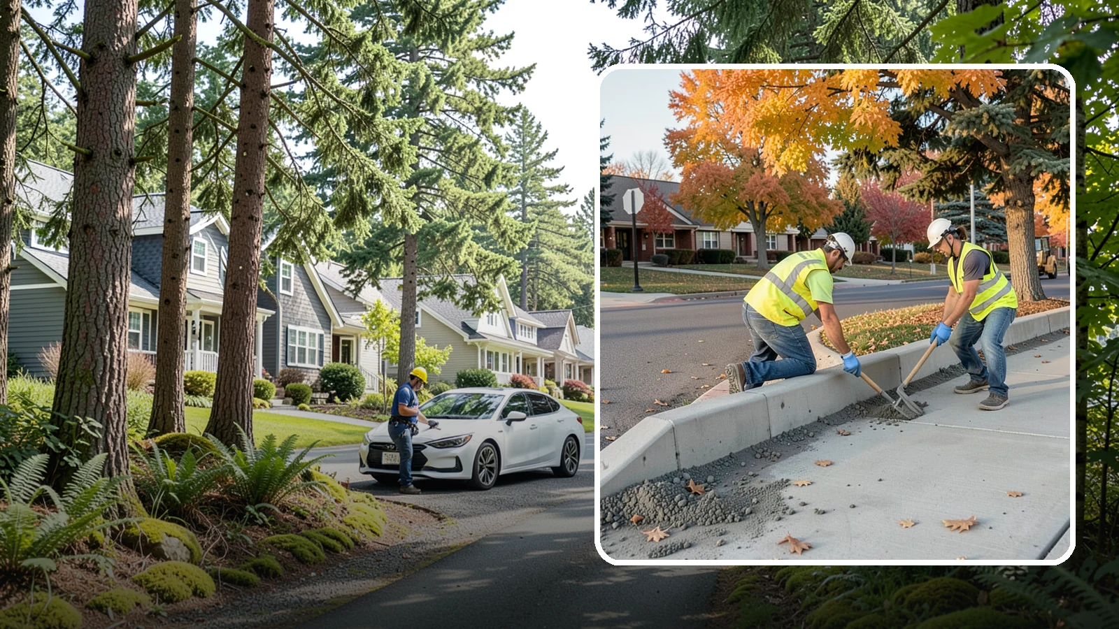ADA Ramp Improvements in Normandy Park, King County, WA - ADA curb ramp improvements that bring pedestrian crossings into compliance with current accessibility standards.
