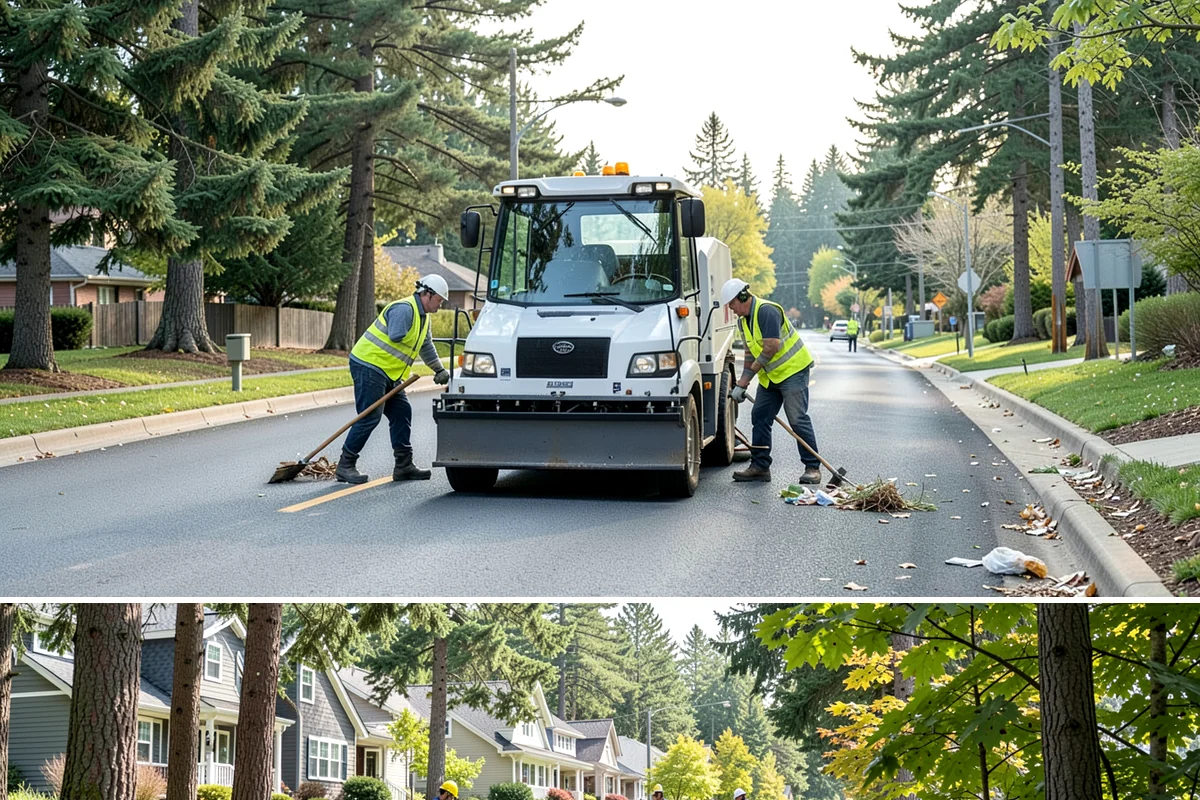 ADA Ramp Improvements in Normandy Park, King County, WA - Ramp construction is scheduled in the dry summer season for reliable concrete curing before adjacent gutters carry winter runoff.