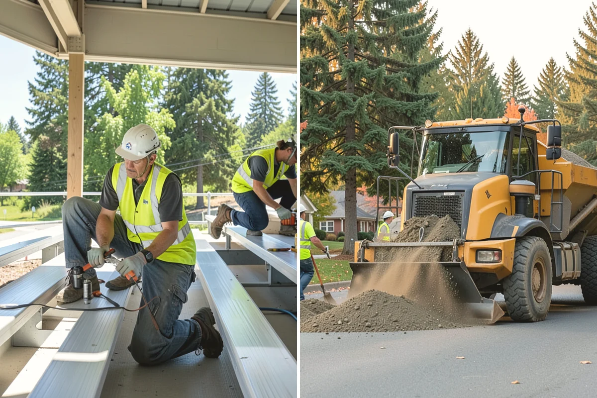 ADA Ramp Improvements in North Bend, King County, WA - Survey existing ramps and measure deficiencies against ADA and PROWAG