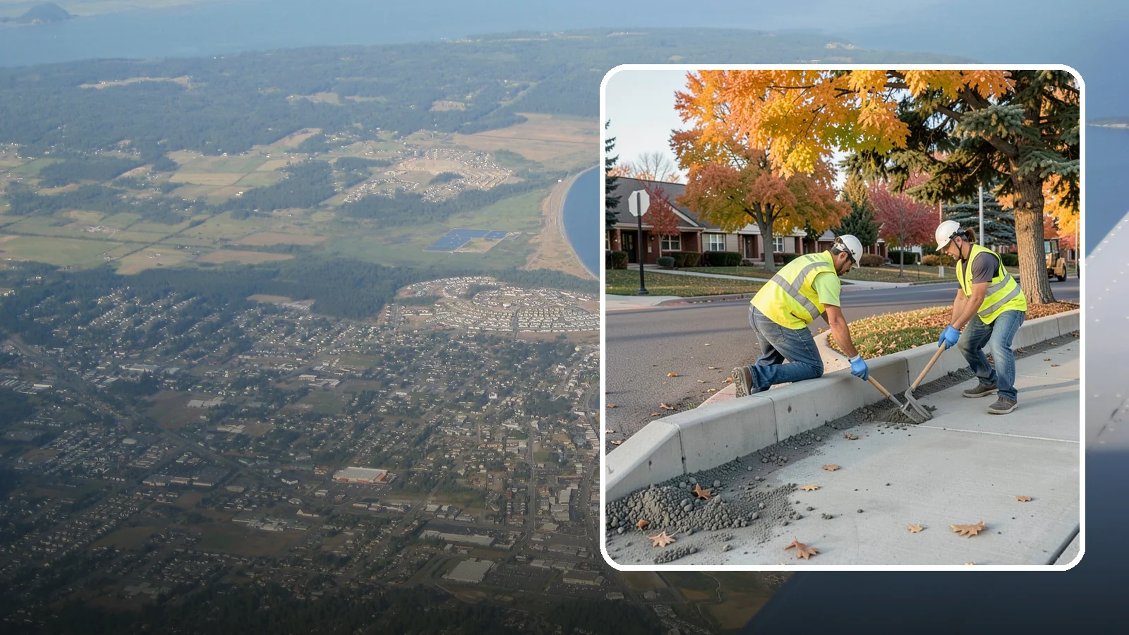 ADA Ramp Improvements in Oak Harbor, Island County, WA - ADA curb ramp improvements that bring pedestrian crossings into compliance with current accessibility standards.