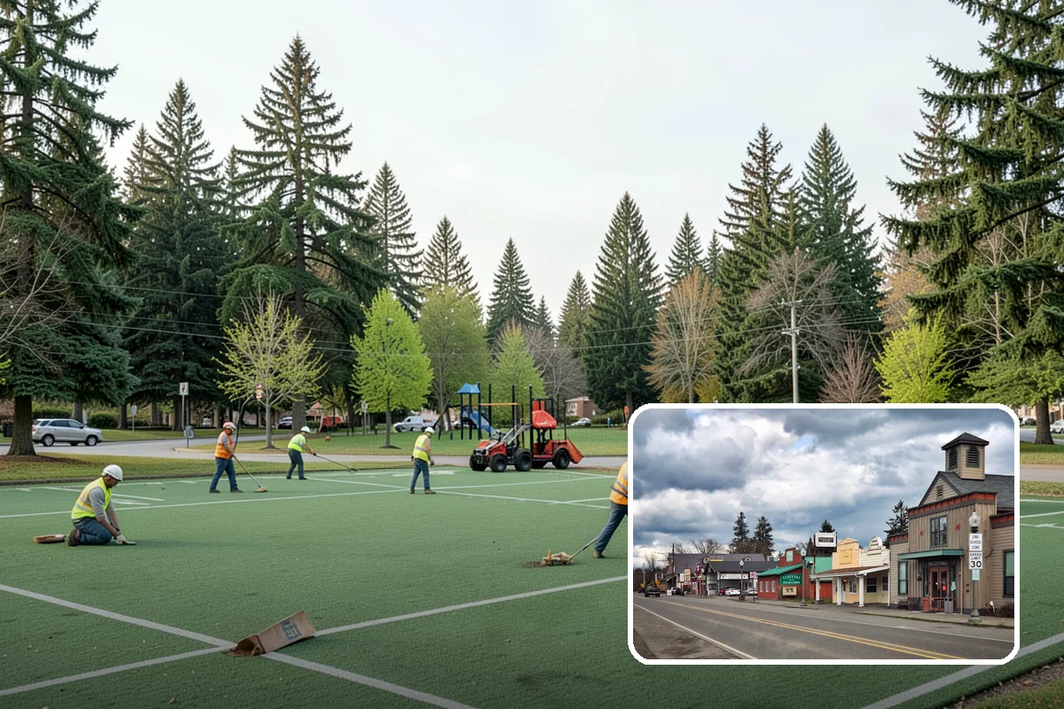 ADA Ramp Improvements in Roy, Pierce County, WA - Delivers compliant slopes, landings, and detectable warnings