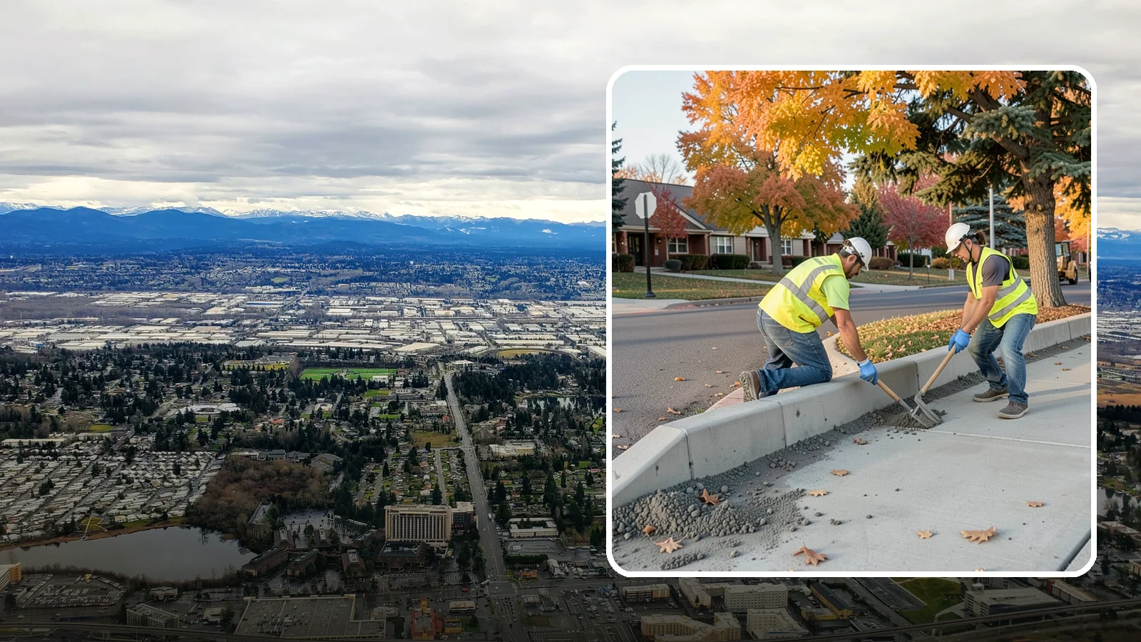 ADA Ramp Improvements in SeaTac, King County, WA - ADA curb ramp improvements that bring pedestrian crossings into compliance with current accessibility standards.
