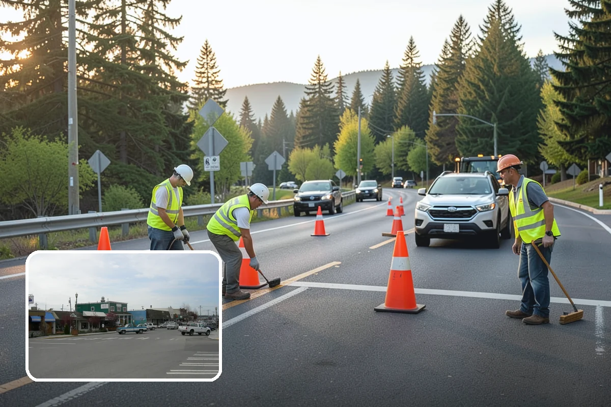 ADA Ramp Improvements in Stanwood, Snohomish County, WA - Delivers compliant slopes, landings, and detectable warnings