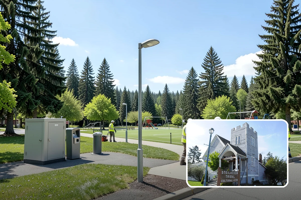 ADA Ramp Improvements in Steilacoom, Pierce County, WA - Delivers compliant slopes, landings, and detectable warnings