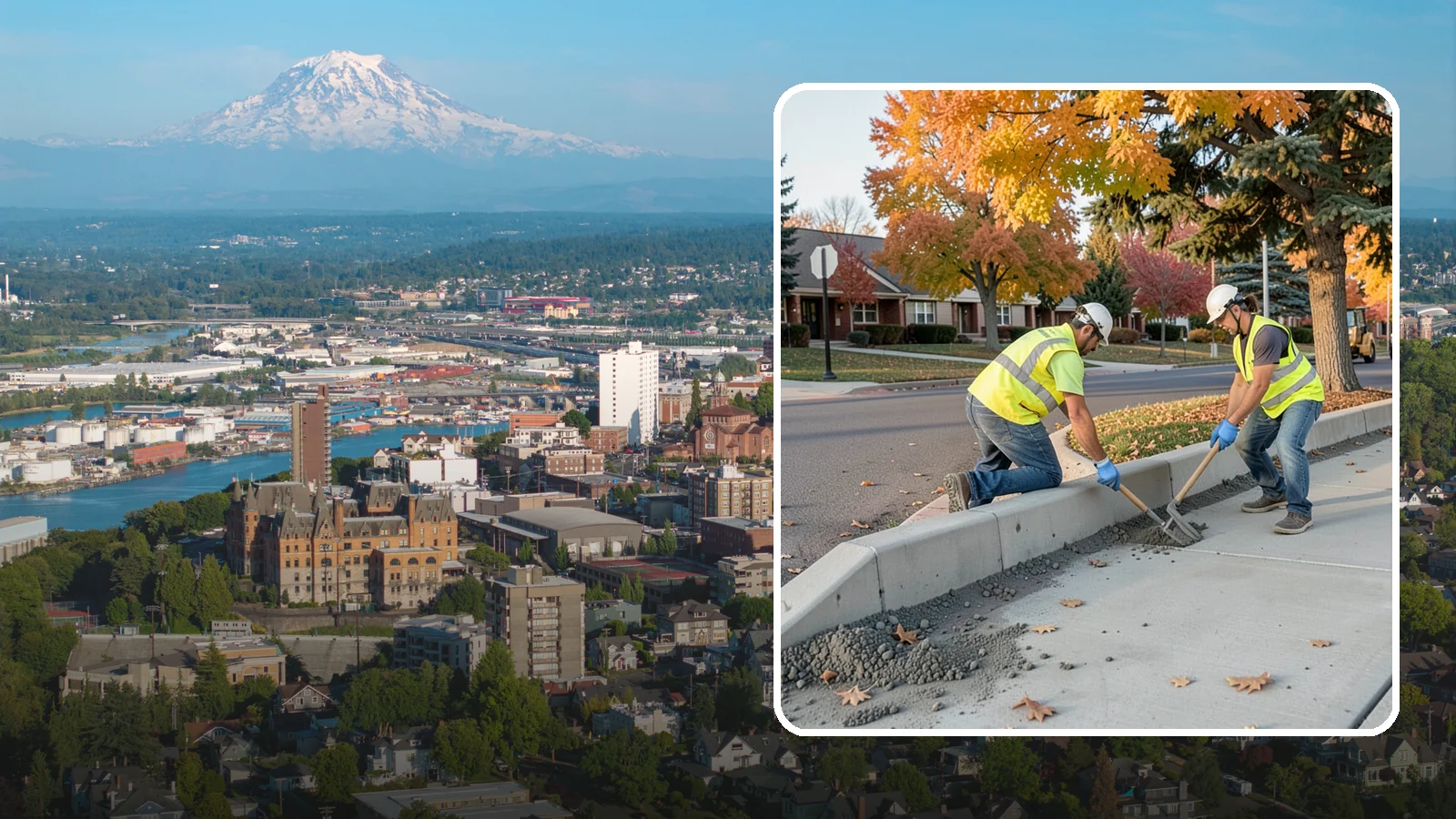 ADA Ramp Improvements in Tacoma, Pierce County, WA - ADA curb ramp improvements that bring pedestrian crossings into compliance with current accessibility standards.