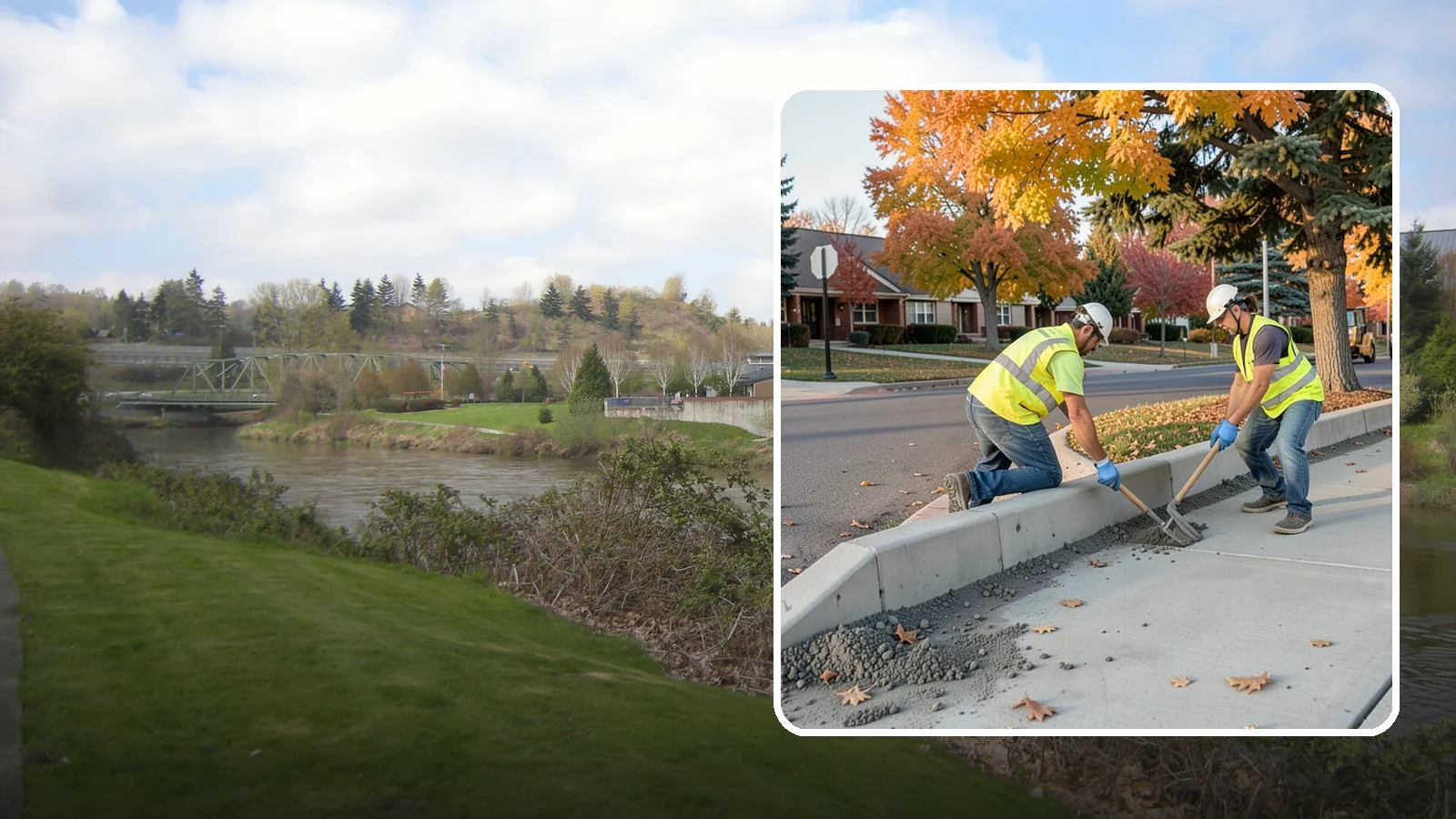 ADA Ramp Improvements in Tukwila, King County, WA - ADA curb ramp improvements that bring pedestrian crossings into compliance with current accessibility standards.