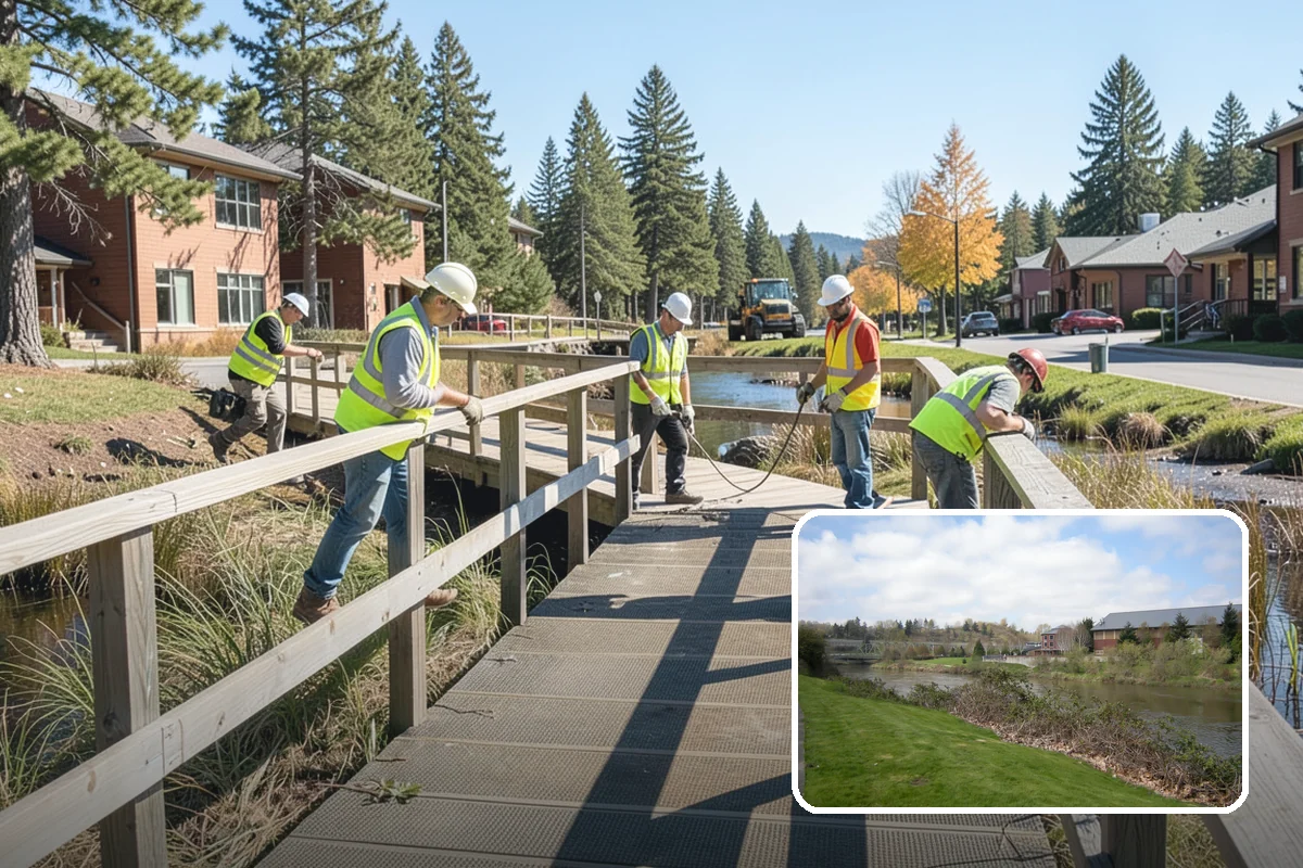 ADA Ramp Improvements in Tukwila, King County, WA - Delivers compliant slopes, landings, and detectable warnings