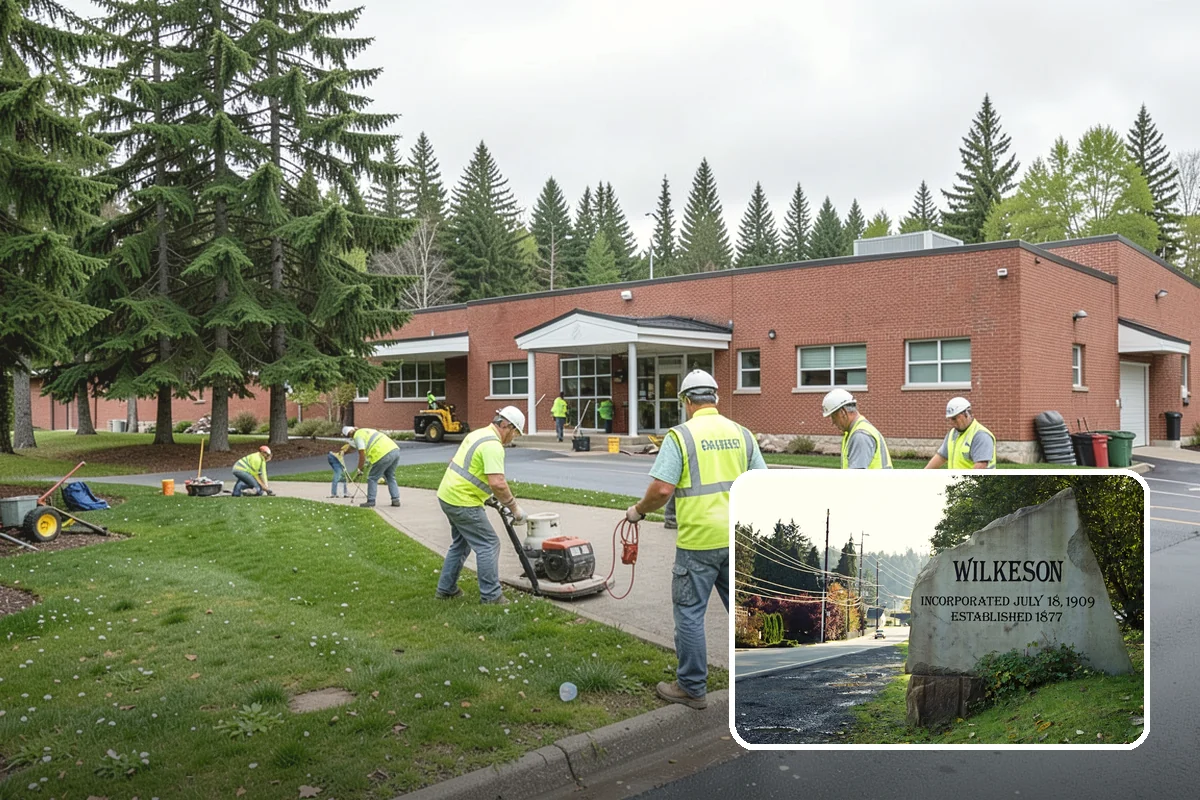 ADA Ramp Improvements in Wilkeson, Pierce County, WA - Delivers compliant slopes, landings, and detectable warnings