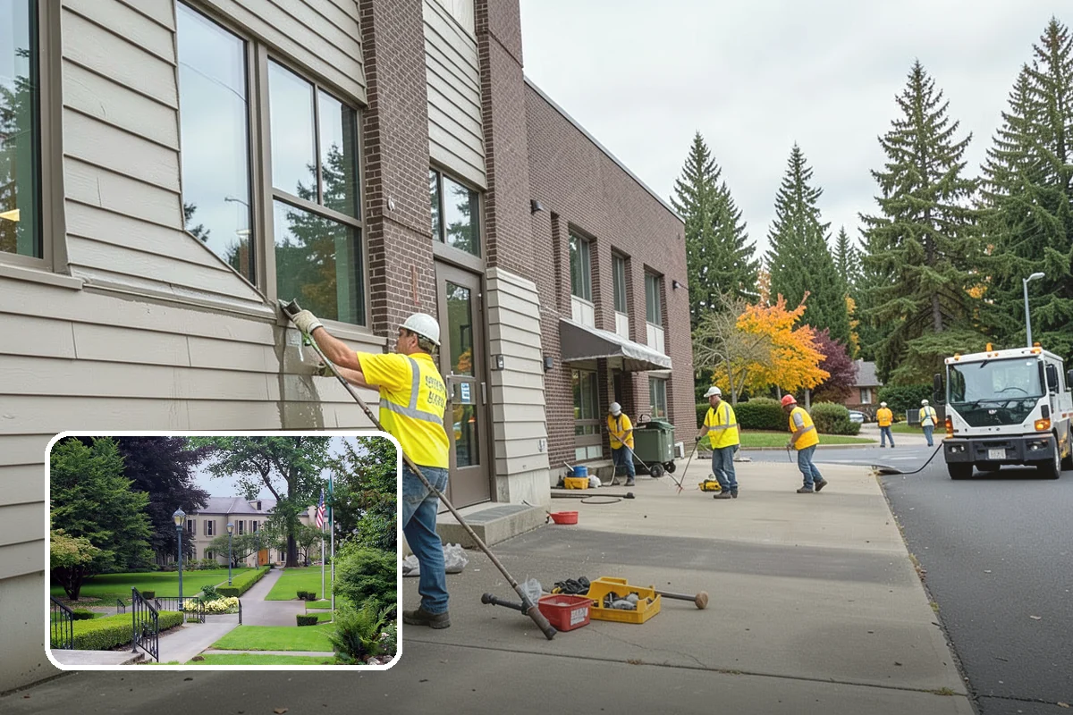 ADA Ramp Improvements in Woodinville, King County, WA - Delivers compliant slopes, landings, and detectable warnings
