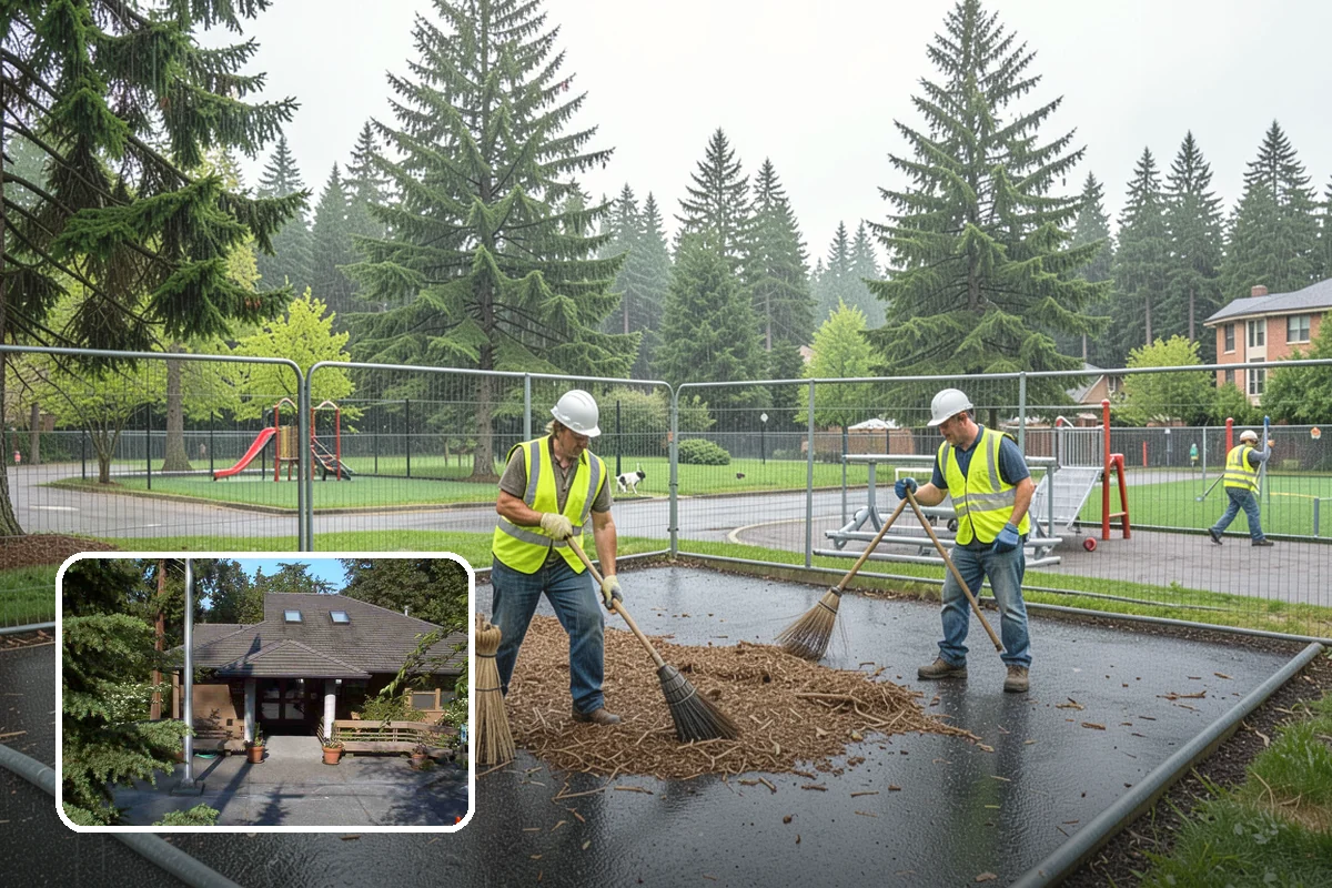 ADA Ramp Improvements in Yarrow Point, King County, WA - Delivers compliant slopes, landings, and detectable warnings