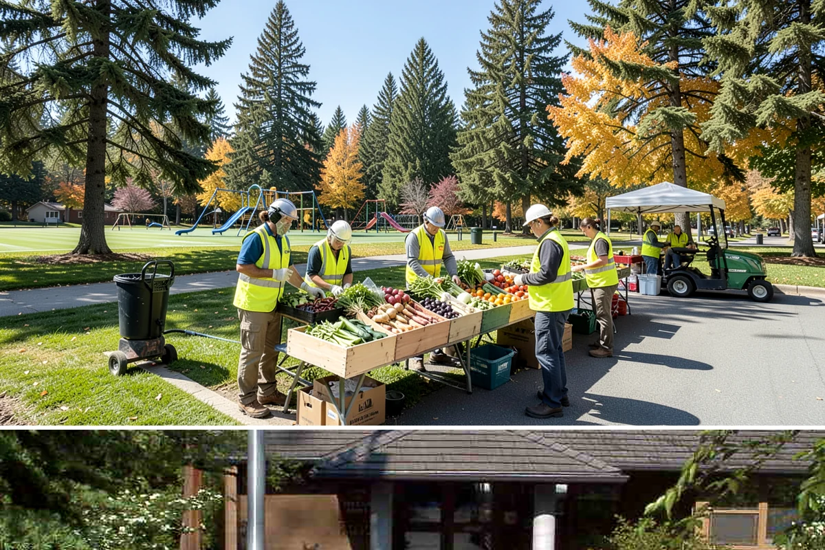 ADA Ramp Improvements in Yarrow Point, King County, WA - Ramp construction is scheduled in the dry summer season for reliable concrete curing before adjacent gutters carry winter runoff.