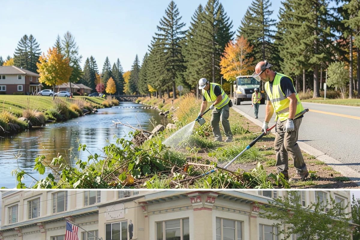 ADA Stall Striping in Anacortes, Skagit County, WA - Accessible striping pairs with dry-season lot work, though compliance-driven corrections are scheduled as soon as deficiencies...