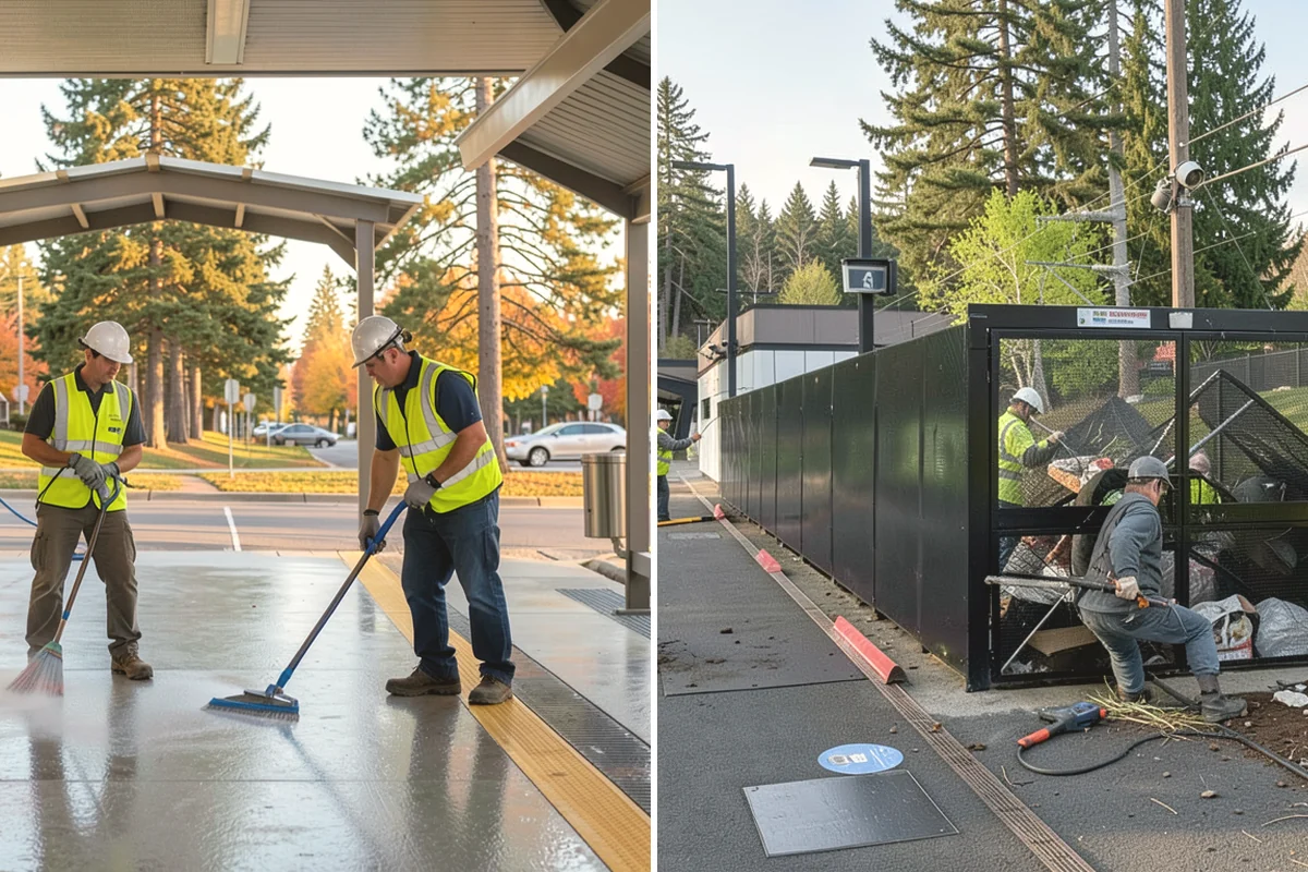 ADA Stall Striping in Burien, King County, WA - Audit existing accessible stalls against current code