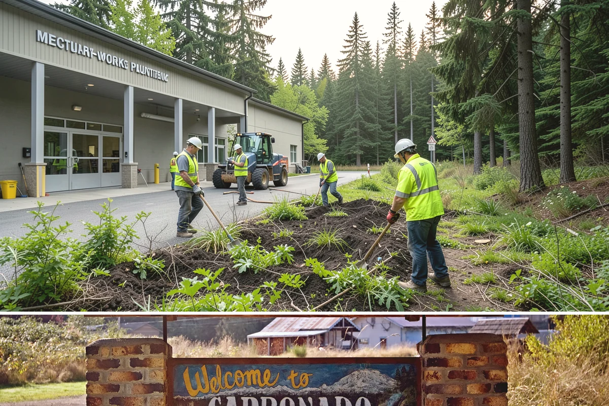 ADA Stall Striping in Carbonado, Pierce County, WA - Accessible striping pairs with dry-season lot work, though compliance-driven corrections are scheduled as soon as deficiencies...