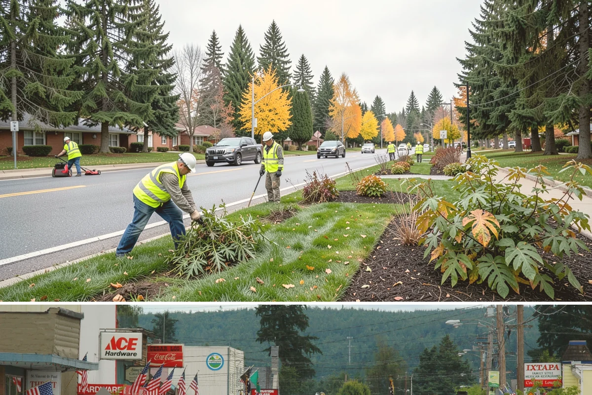 ADA Stall Striping in Carnation, King County, WA - Accessible striping pairs with dry-season lot work, though compliance-driven corrections are scheduled as soon as deficiencies...